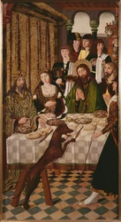 Vie de Saint Thomas en Inde, le festin de mariage du fils du roi d